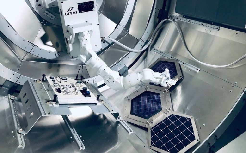 nasa iss robotic arm